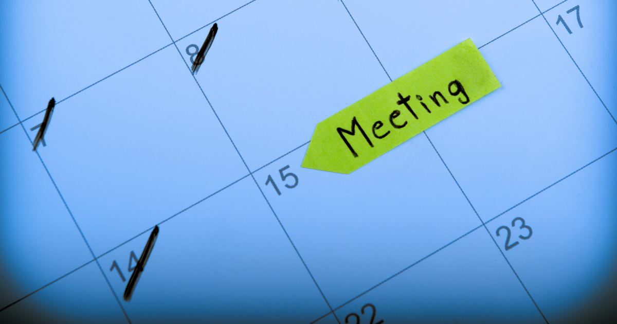 More Than Just Putting Meetings on the Calendar