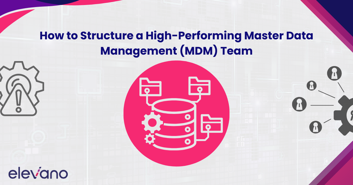 How to Structure a High-Performing Master Data Management (MDM) Team